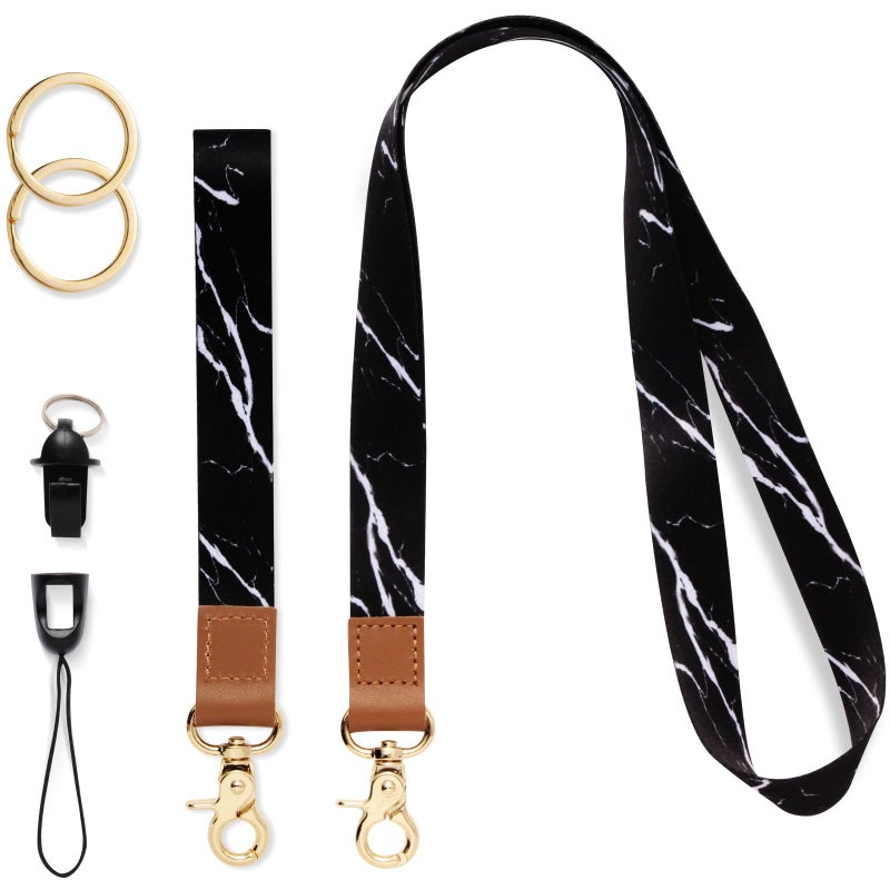 XCHIN Lanyards for Keys  Wrist Strap Lanyards  Keychain Lanyard for Women Men  Cool Long Lanyards & Cute Short Lanyards - Image 1